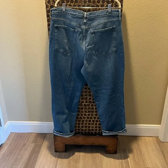 New Banana Republic High Rise Straight Size 34 - Picture 2 of 9